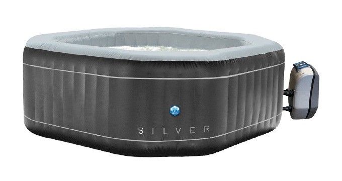 spa gonflable silver 5 a 6 places netspa