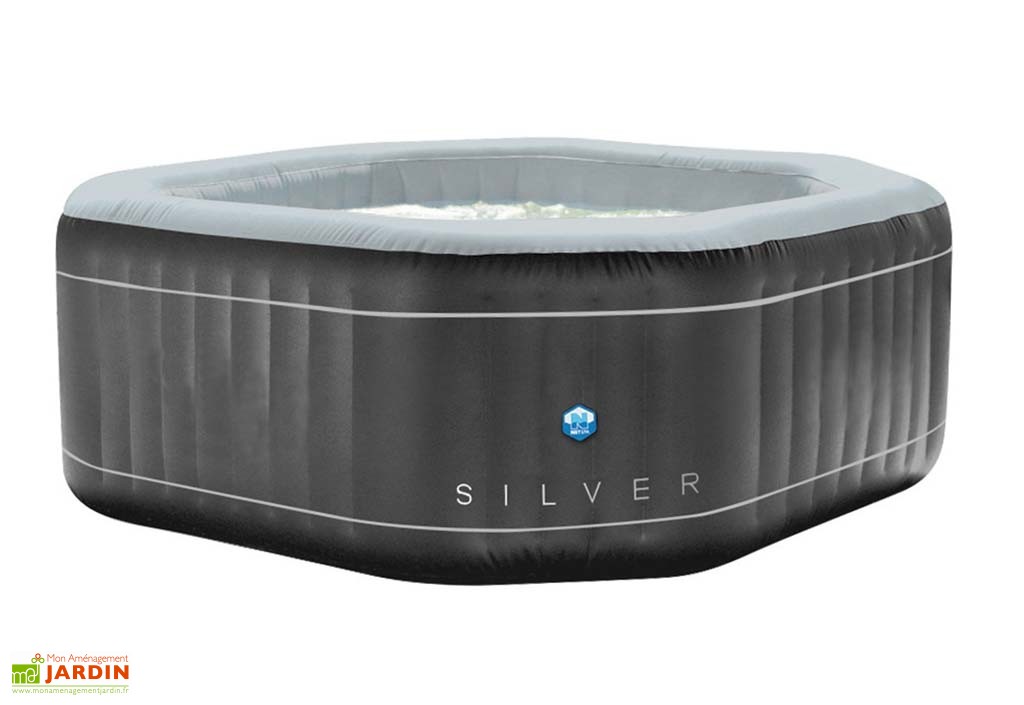 spa gonflable silver 5 a 6 places