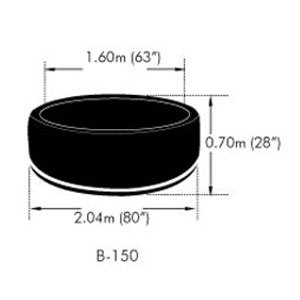 spa gonflable super camaro 6 places