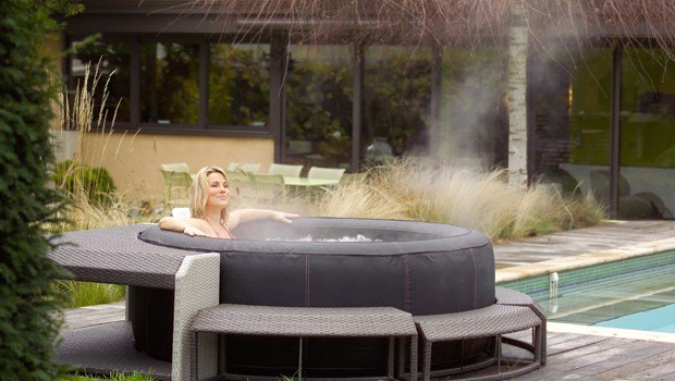 spa gonflable utilisation en hiver