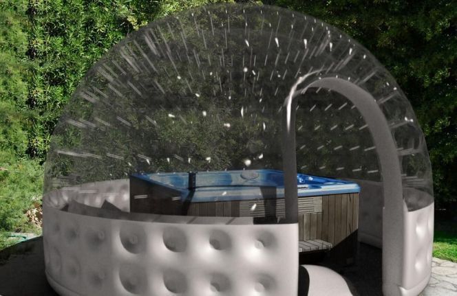 spa gonflable utilisation en hiver