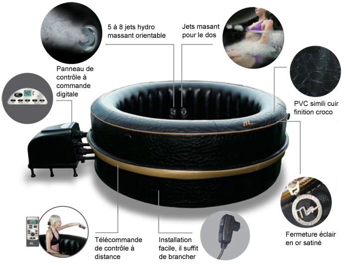 spa gonflable zodiac jacuzzi