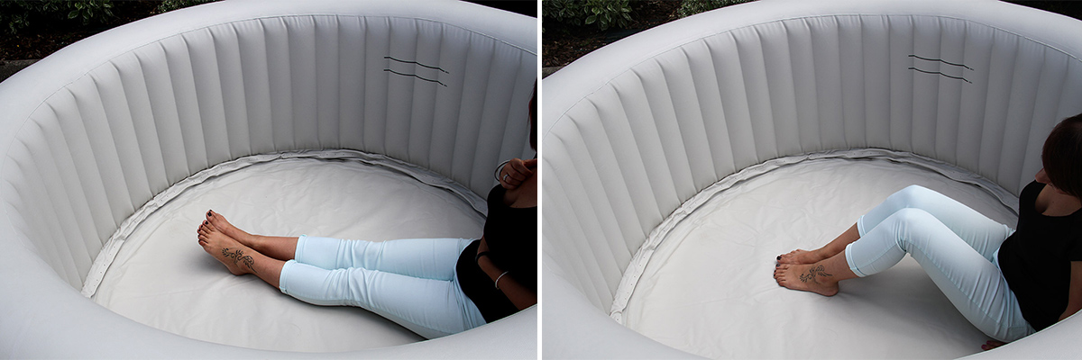 spa intex 4 places dimension