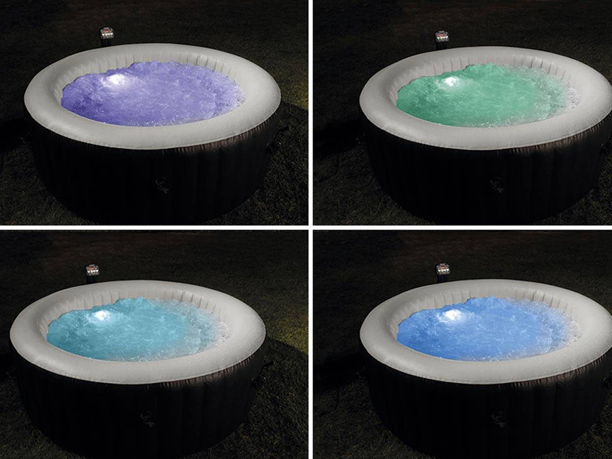 spa intex 4 places led