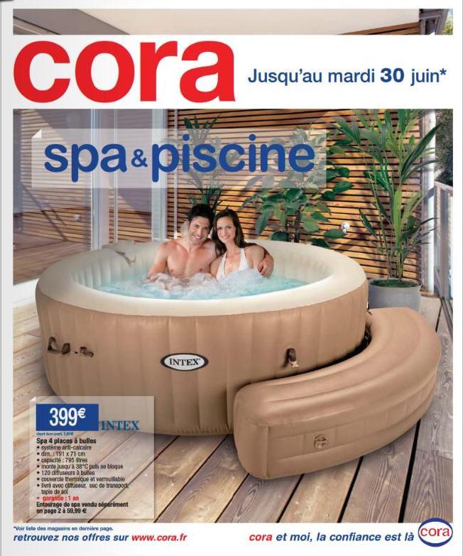 spa intex 6 places cora