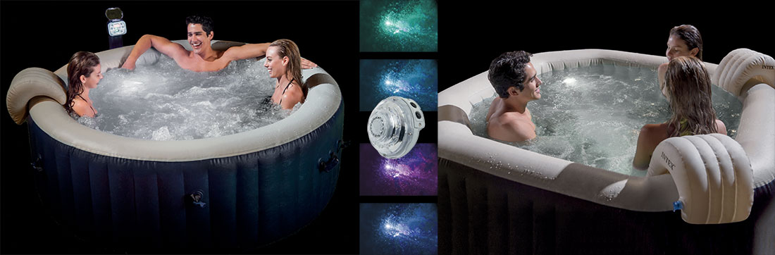 spa intex avec led