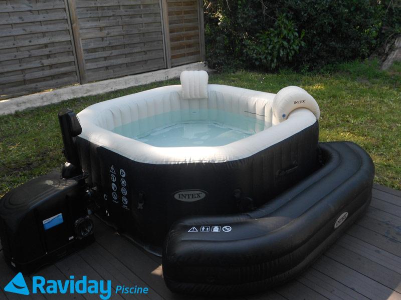 spa intex avec piscine