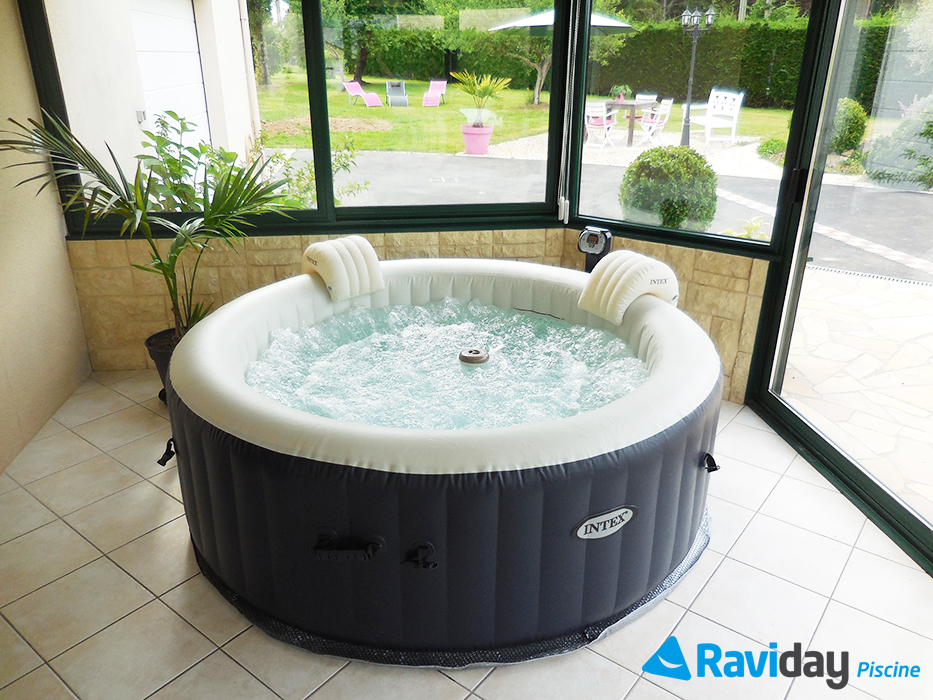 spa intex bleu nuit