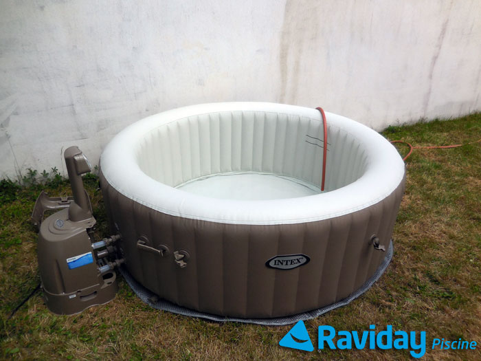 spa intex branchement