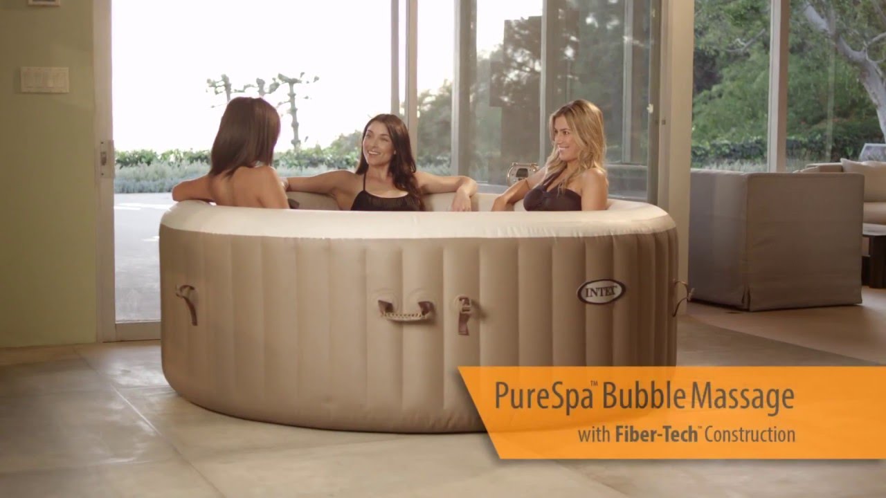 spa intex bubble massage
