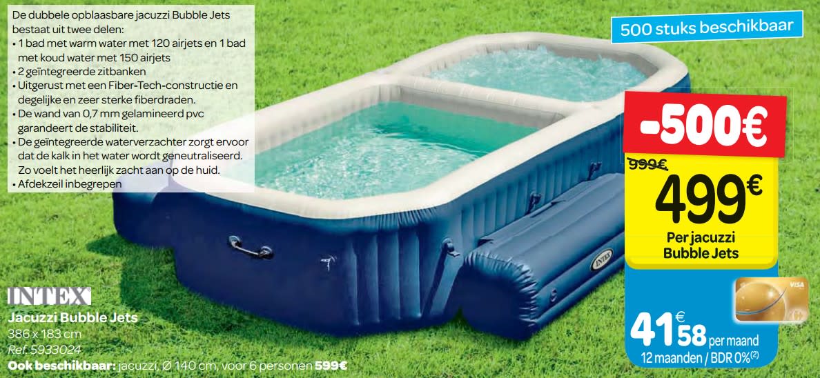 spa intex carrefour