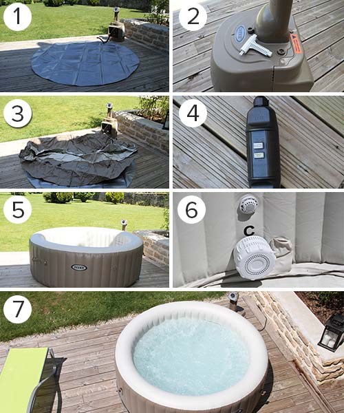 spa intex comment le gonfler