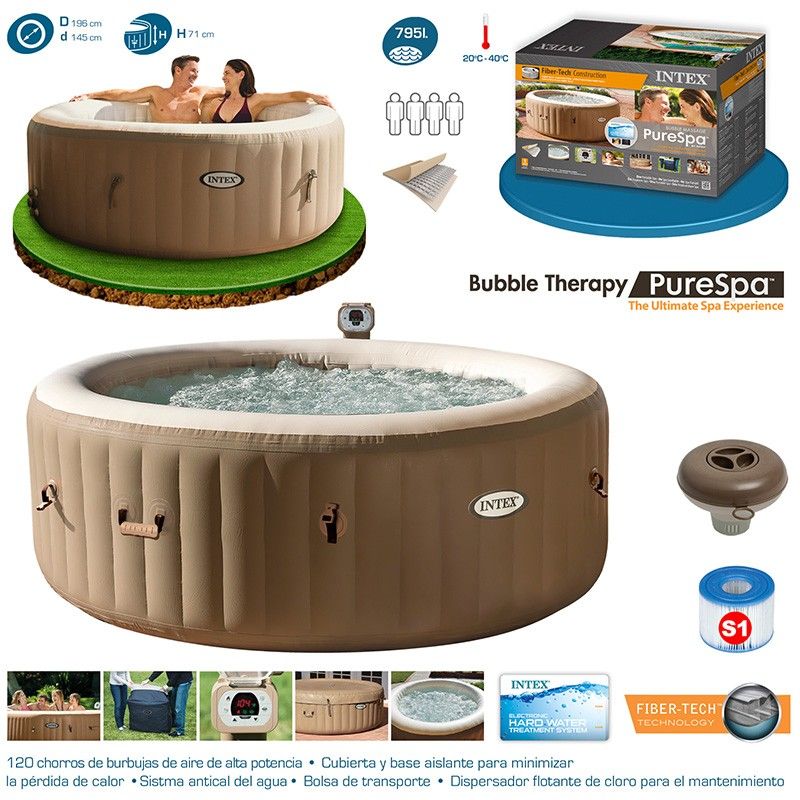spa intex dehors