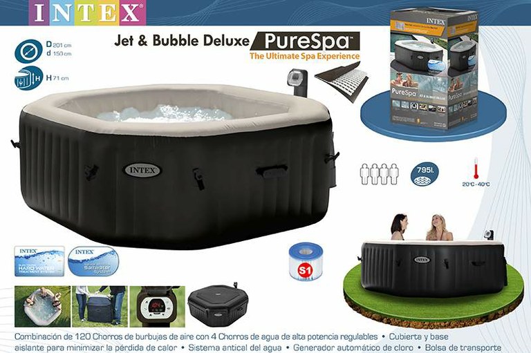spa intex deluxe