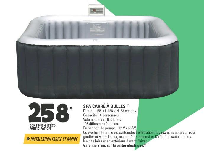 spa intex e leclerc
