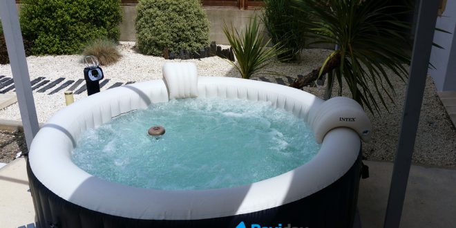 spa intex fuite vidange