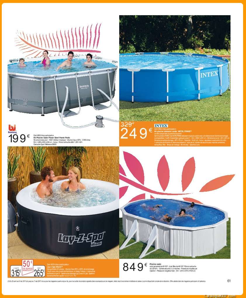 spa intex geant casino