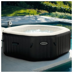 spa intex jets et bulles octogonal