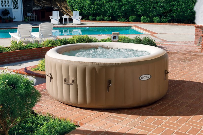 spa intex lumineux