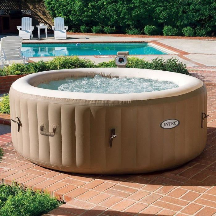 spa intex marron