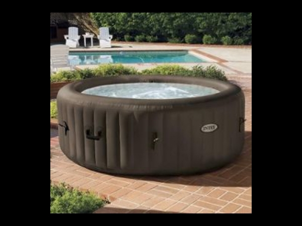 spa intex marron