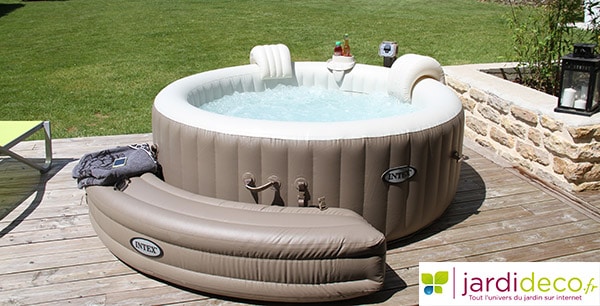 spa intex marron