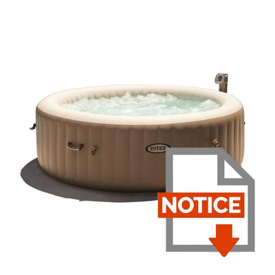 spa intex mode d'emploi