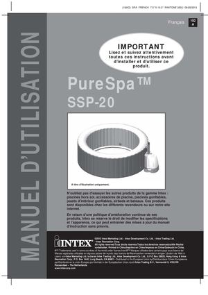spa intex notice de montage