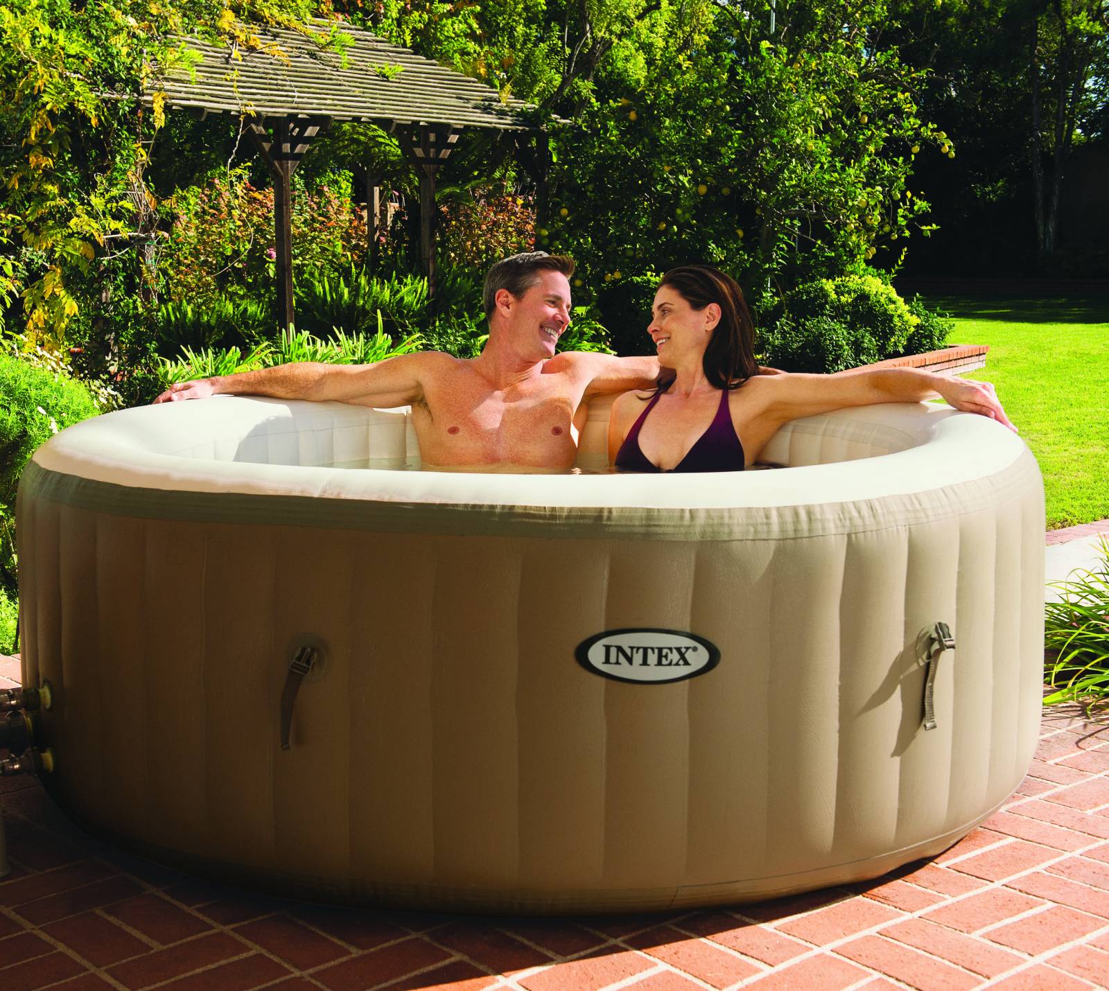 spa intex octogonal 4 places