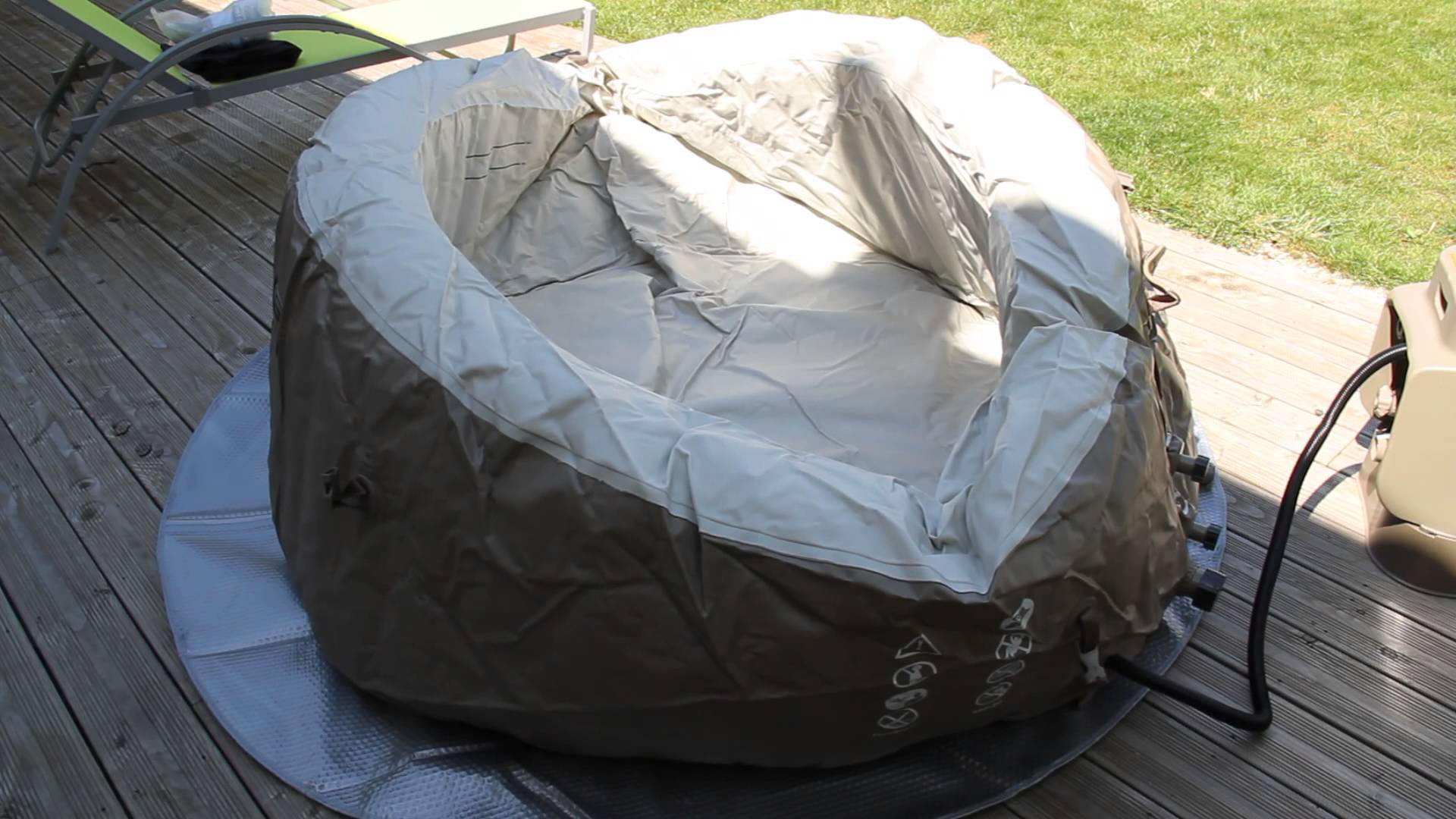 spa intex se degonfle