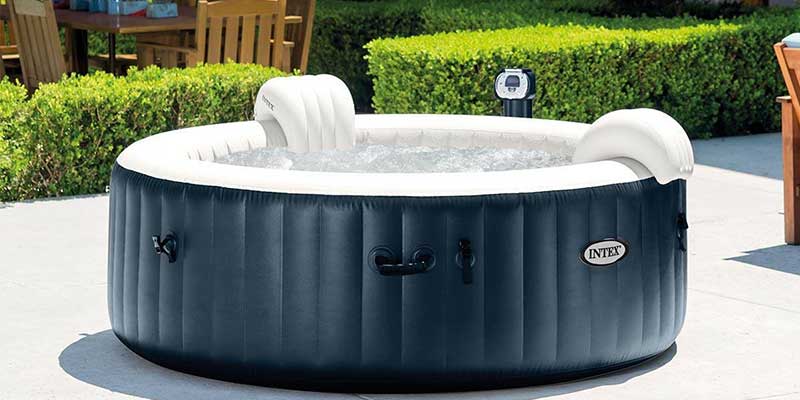 spa intex tache jaune