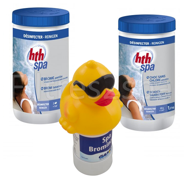 spa intex traitement brome