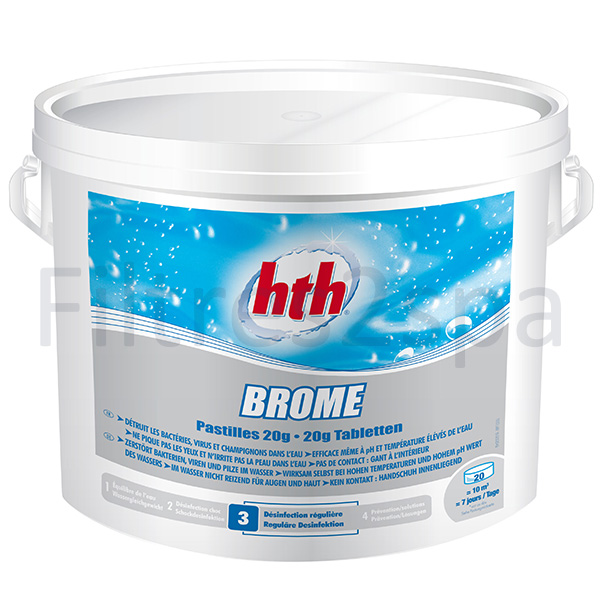 spa intex traitement brome