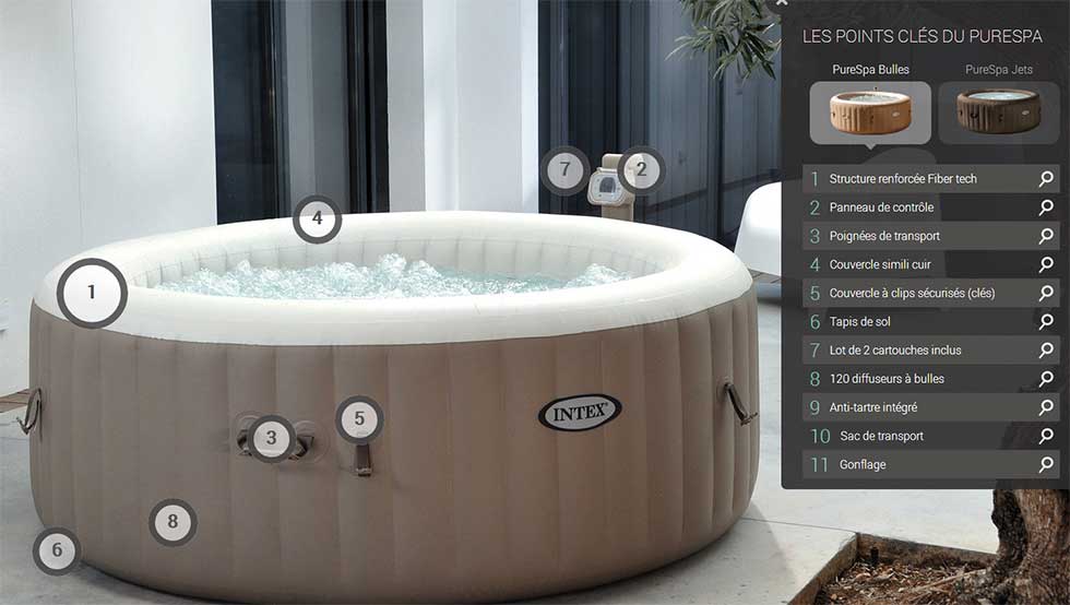 spa intex vente privee