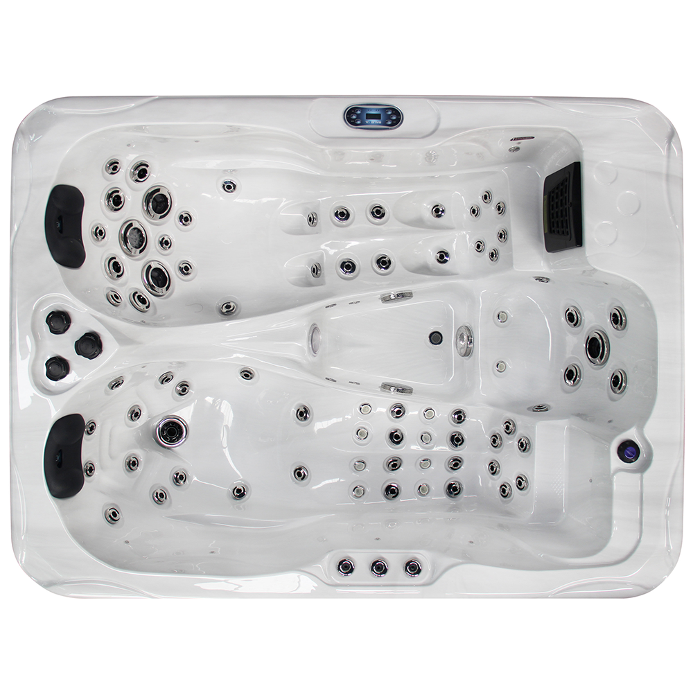 spa jacuzzi 2 places allongees