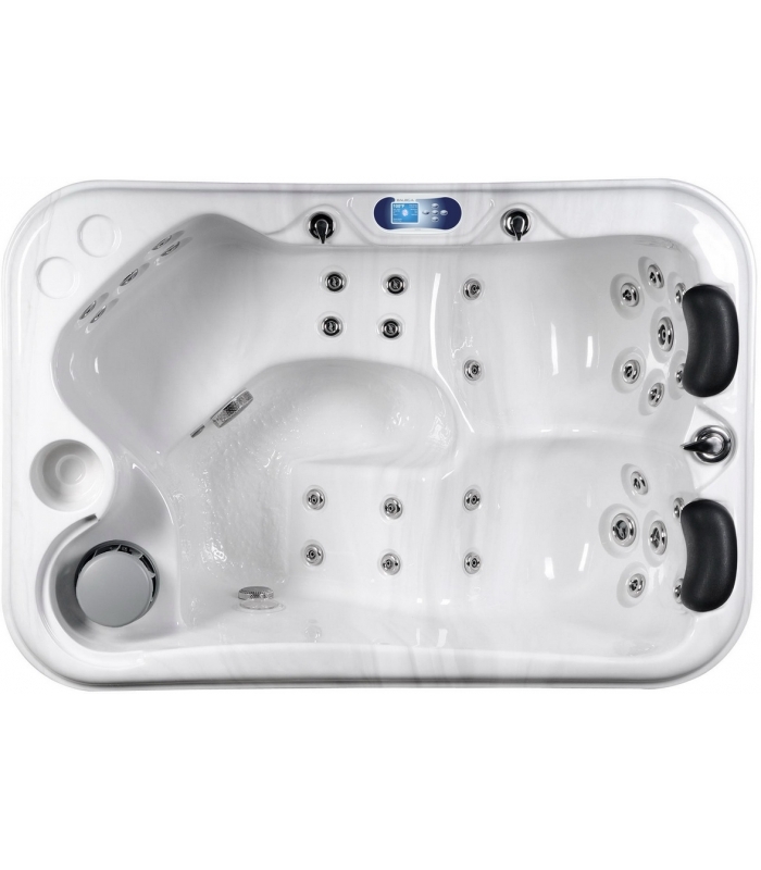 spa jacuzzi 2 places allongees