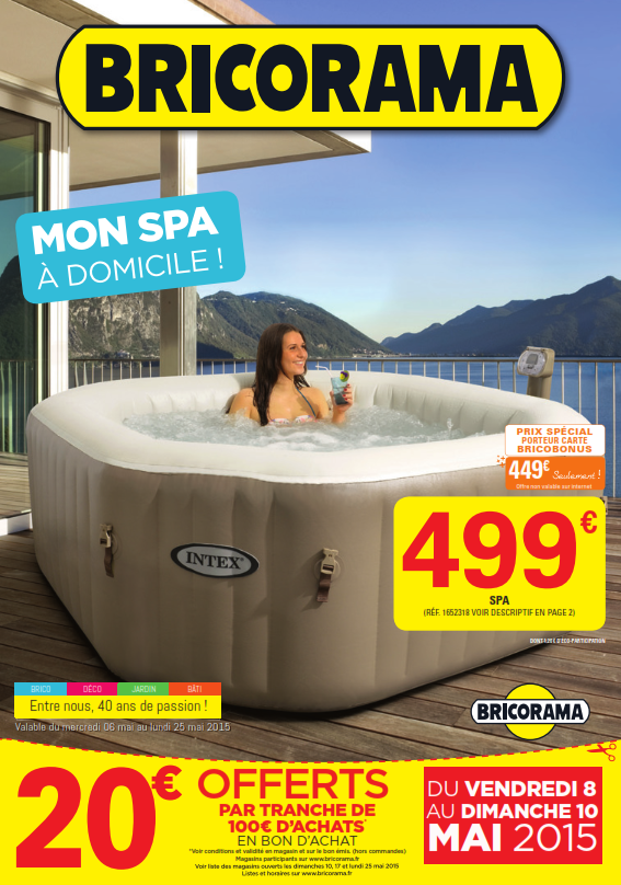 spa jacuzzi bricorama