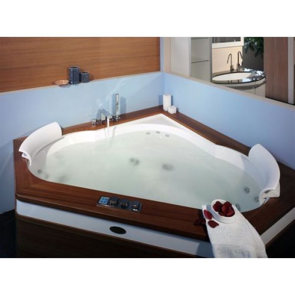 spa jacuzzi d'angle