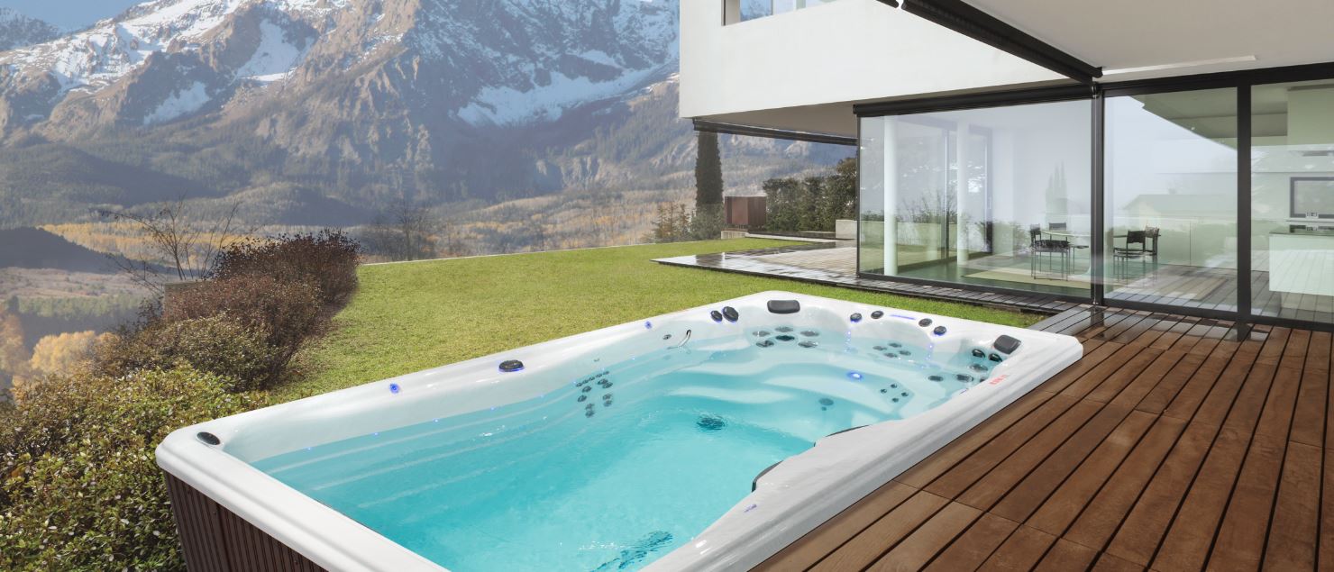 spa jacuzzi de nage