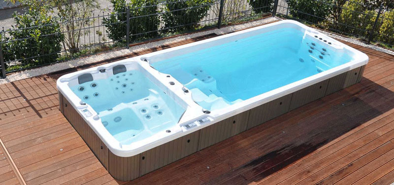 spa jacuzzi de nage