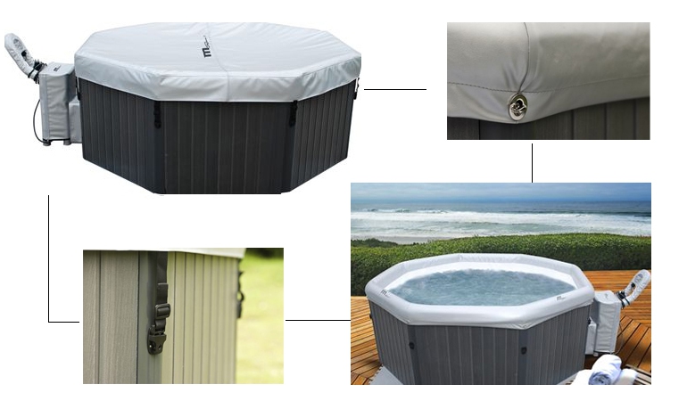 spa jacuzzi demontable