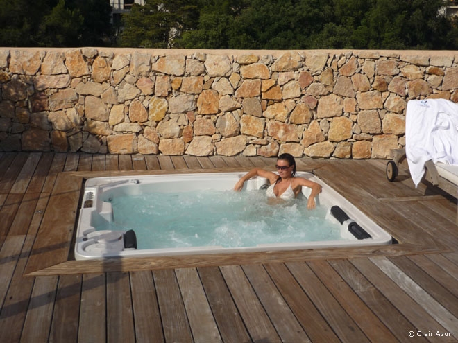spa jacuzzi enterre