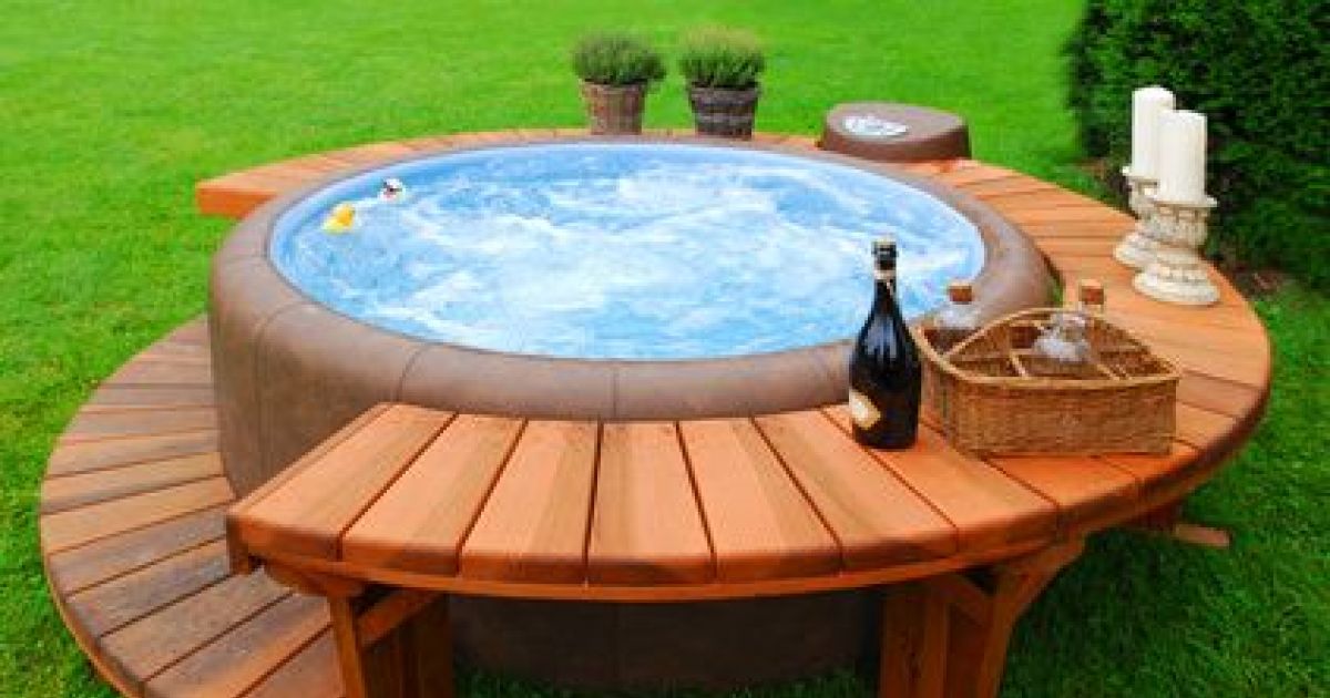 spa jacuzzi exterieur gonflable