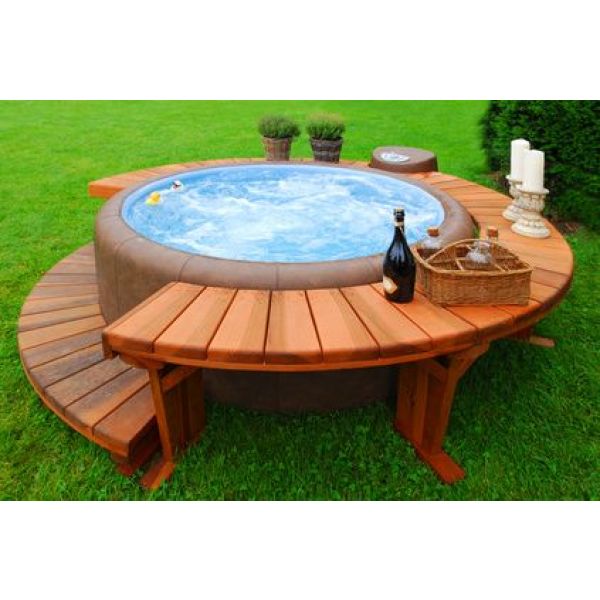 spa jacuzzi exterieur
