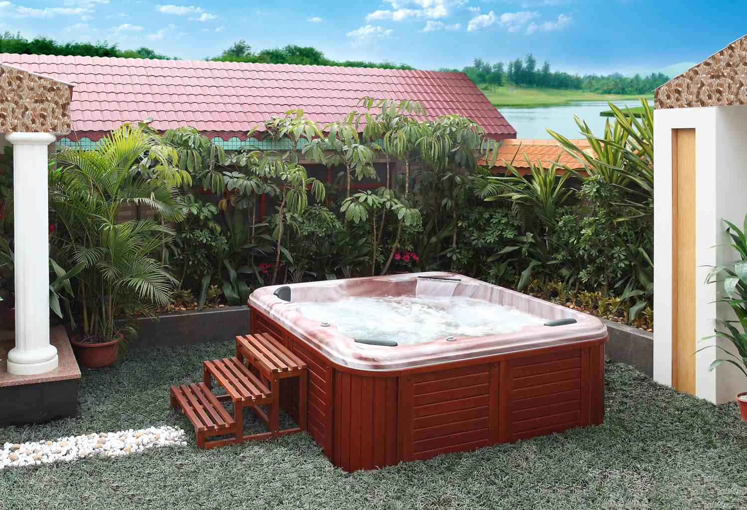 spa jacuzzi exterior as-002