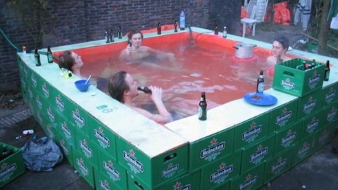 spa jacuzzi fait maison