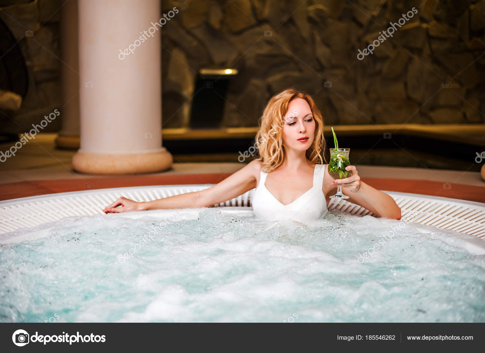 spa jacuzzi femme enceinte