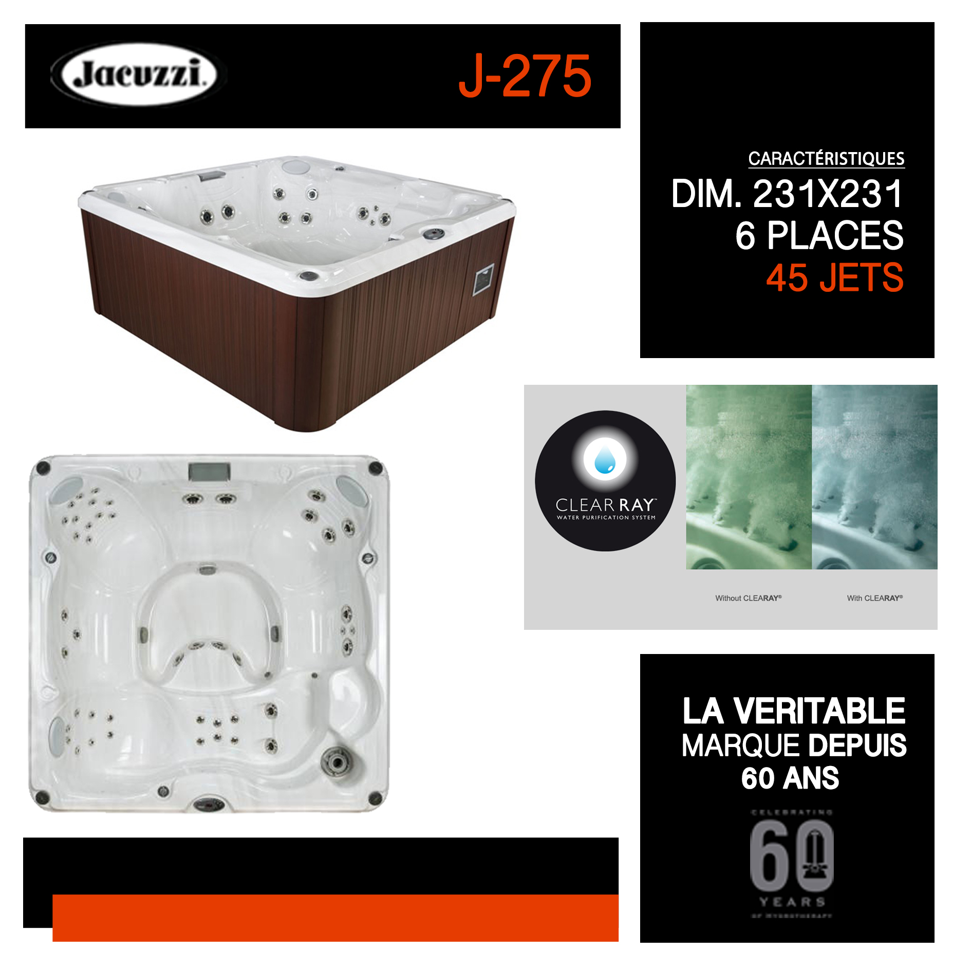 spa jacuzzi j-275