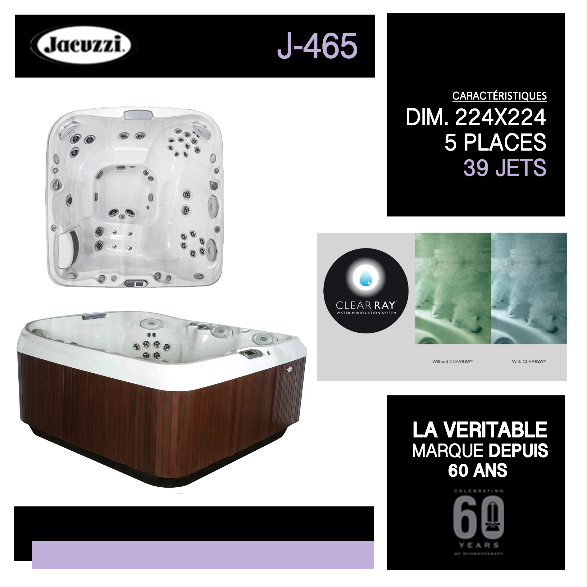 spa jacuzzi j-465