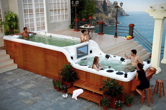 spa jacuzzi luxe